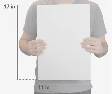 Menu measurements