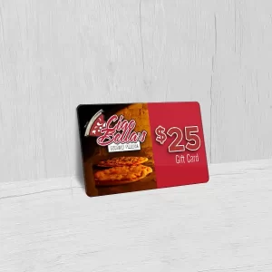 Pizza Restaurant CR80 Gift Card