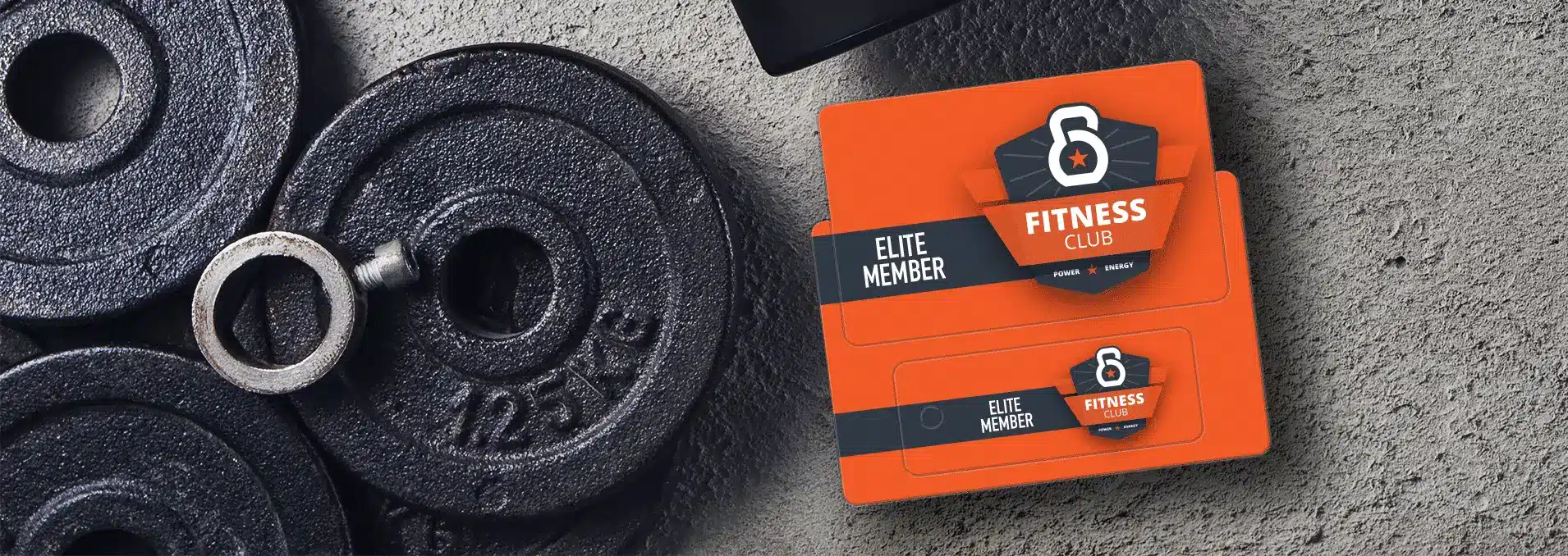 Gym Key tag card combo