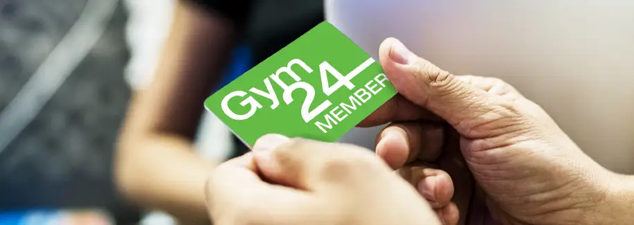 Gym membership card